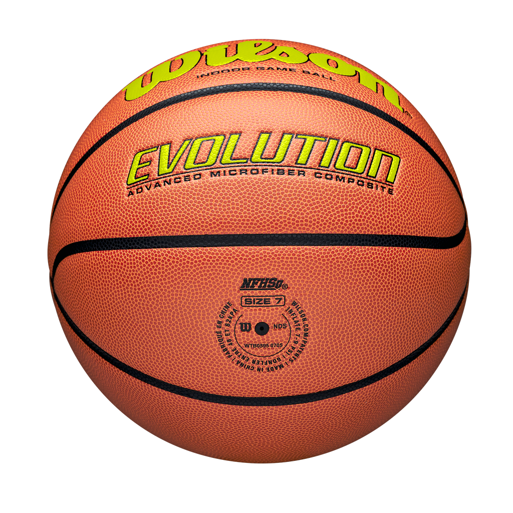 EVOLUTION バスケットボール 5号/6号/7号 人工皮革 by Wilson Japan EVOLUTION バスケットボール 5号/6号/7号 人工皮革 by Wilson Japan