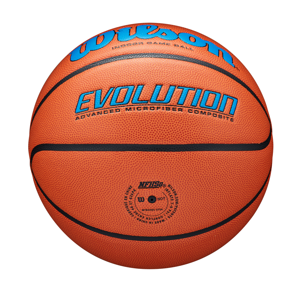 EVOLUTION バスケットボール 5号/6号/7号 人工皮革 by Wilson EVOLUTION バスケットボール 5号/6号/7号 人工皮革 by Wilson