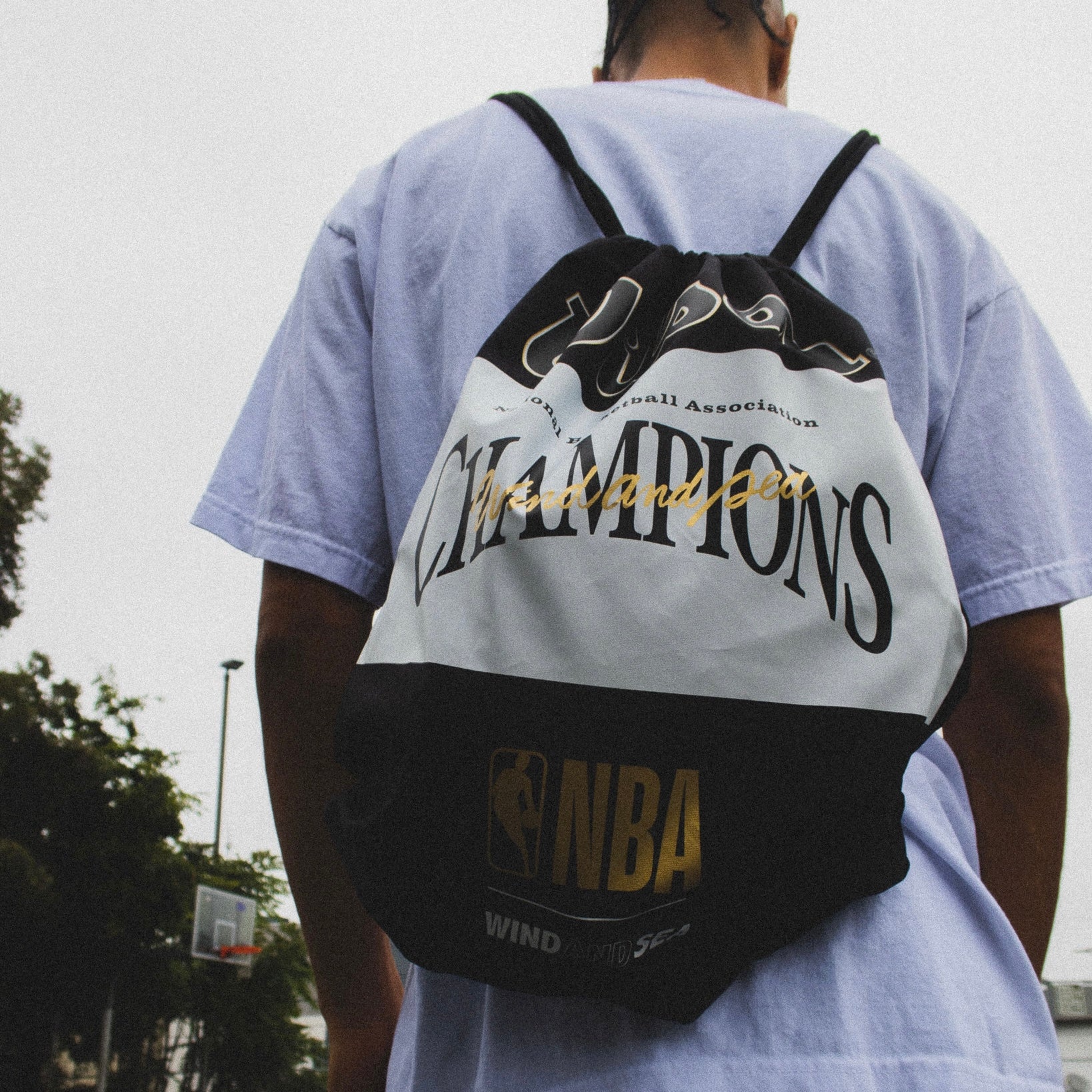 NBA × Wilson × WIND AND SEA トリプルコラボ バッグ by Wilson Japan