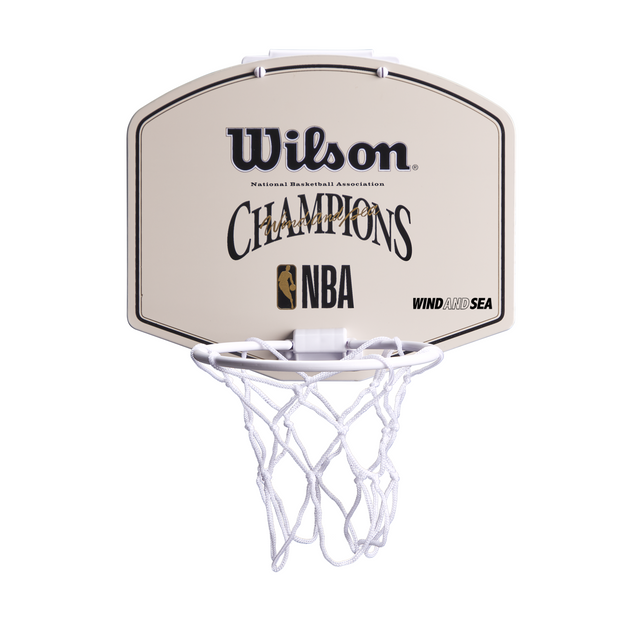 NBA × Wilson × WIND AND SEA トリプルコラボ ミニフープ