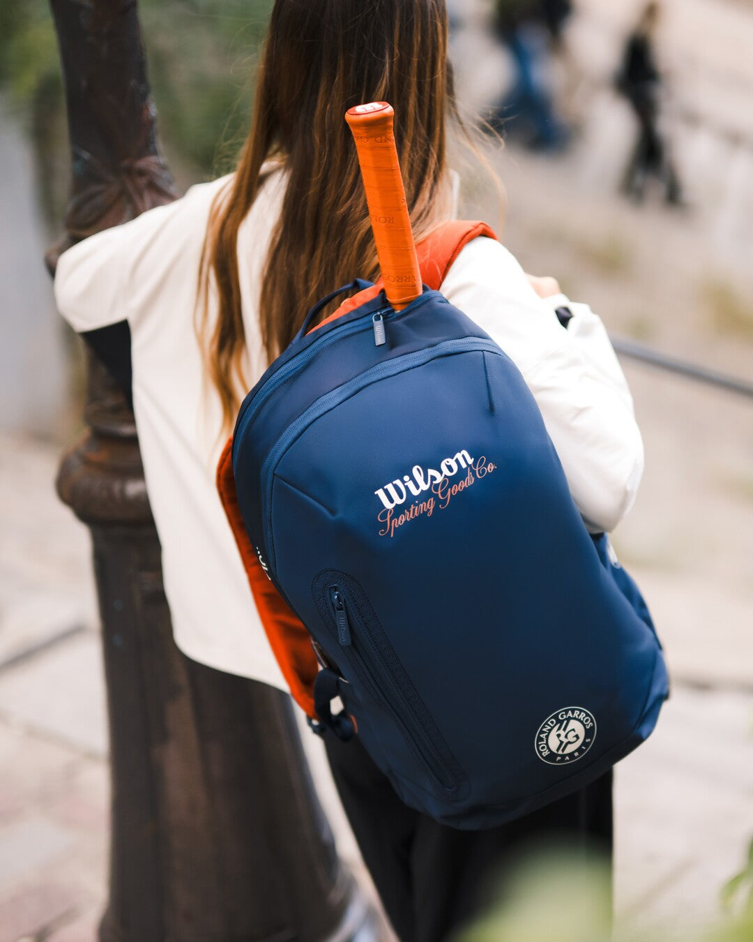 ROLAND GARROS 2026 SESSIONSOIRE BACKPACK - Navy by Wilson Japan