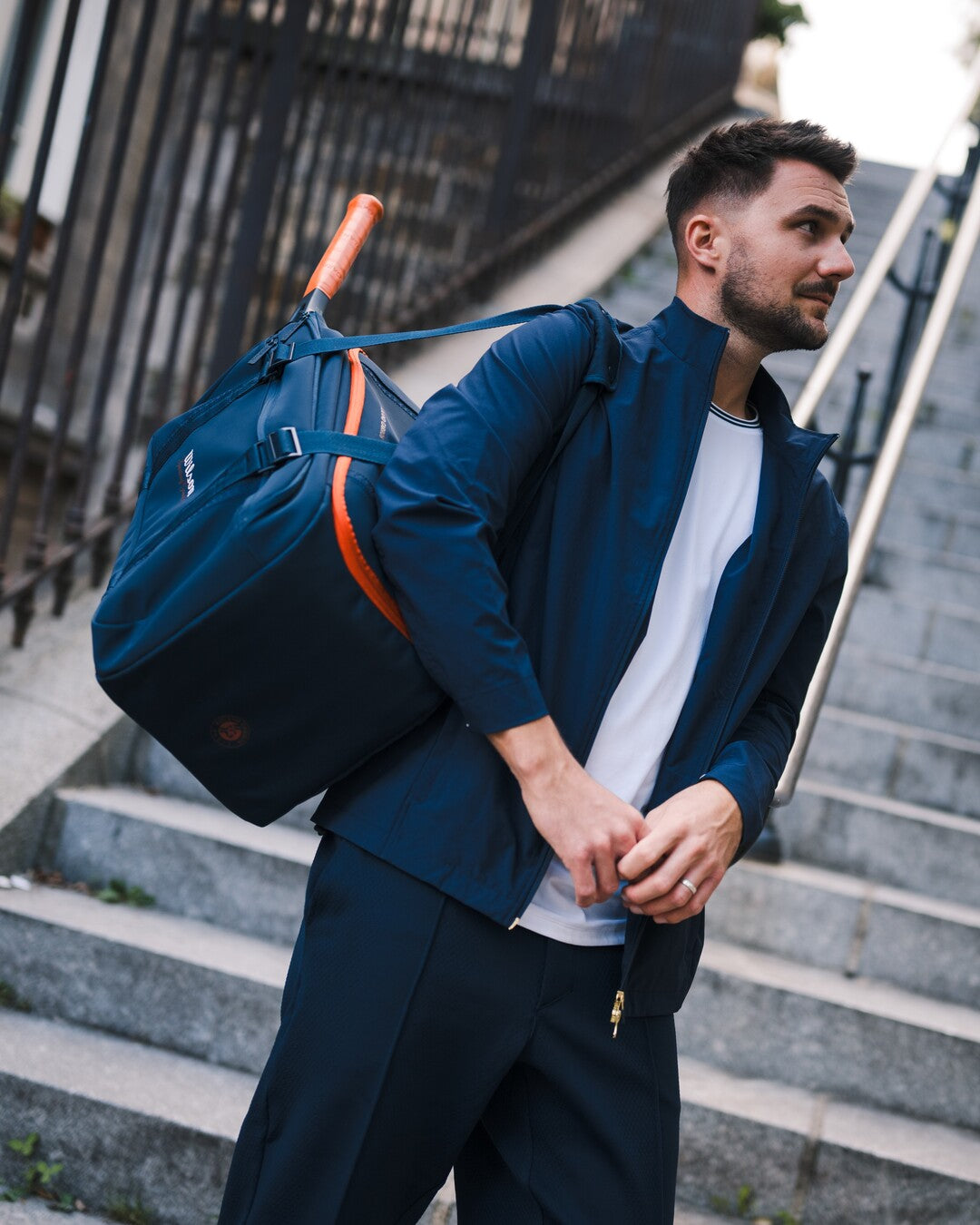 ROLAND GARROS 2026 SESSIONSOIRE DUFFEL N - Navy by Wilson Japan