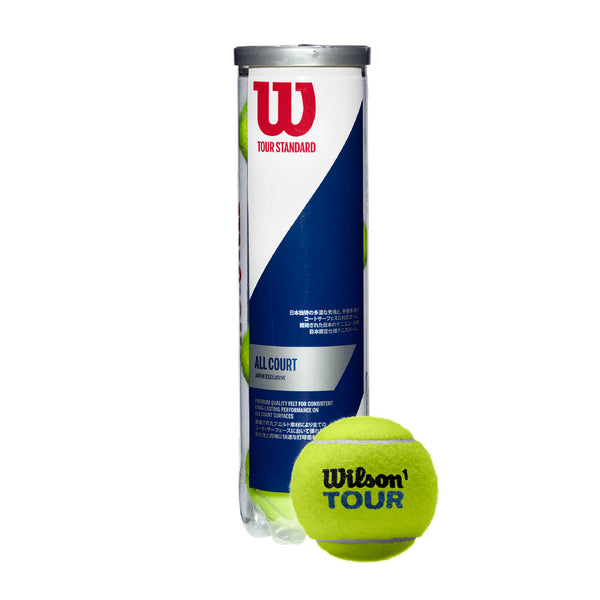TOUR STANDARD テニスボール by Wilson Japan Racquet online 