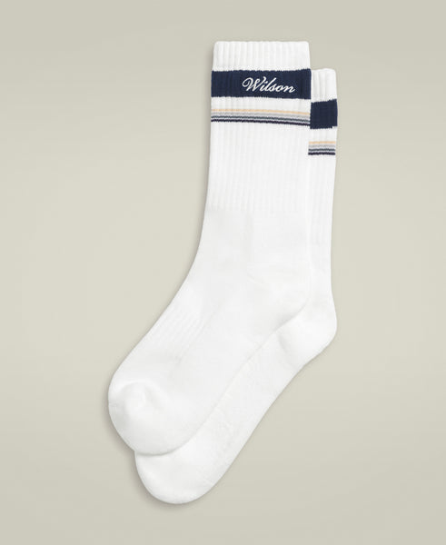 クラブ クルー ストライプ ソックス by Wilson Japan Sportswear