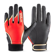 ウイルソン WL-1 守備用グラブ(片手用) - ブラック/レッド ジュニアサイズ対応モデル