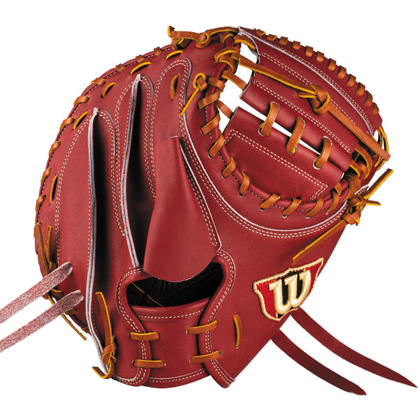 aloha 極暖伸縮RED起毛 3ｘ3ｍｍ肘PDBZセミドライオーダー料込 硬式用 Wilson Staff 捕手用 CM33型 by Wilson Japan Baseball online