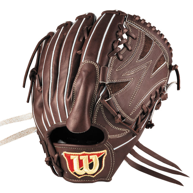 硬式用 Wilson Staff DUAL 投手用 D1型 - ブラックSS by Wilson Japan