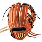 硬式用 Wilson Staff DUAL 内野手用 DS型  - Tオレンジ