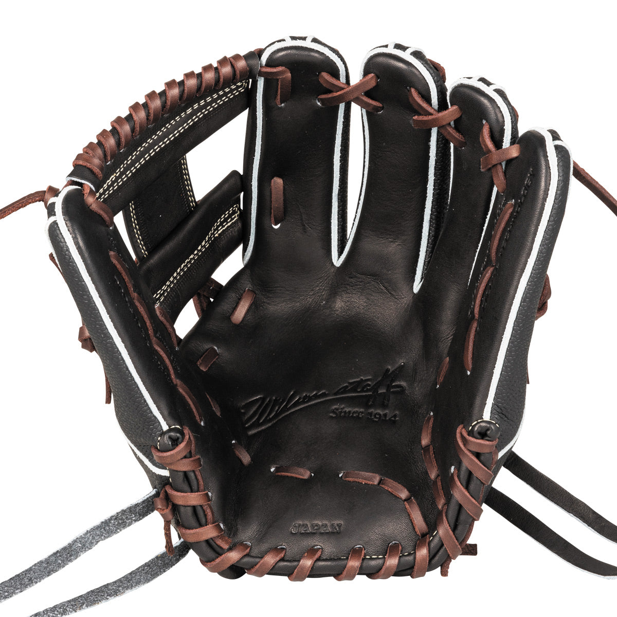 硬式用 Wilson Staff DUAL 内野手用 87型 - ブラックSS by Wilson