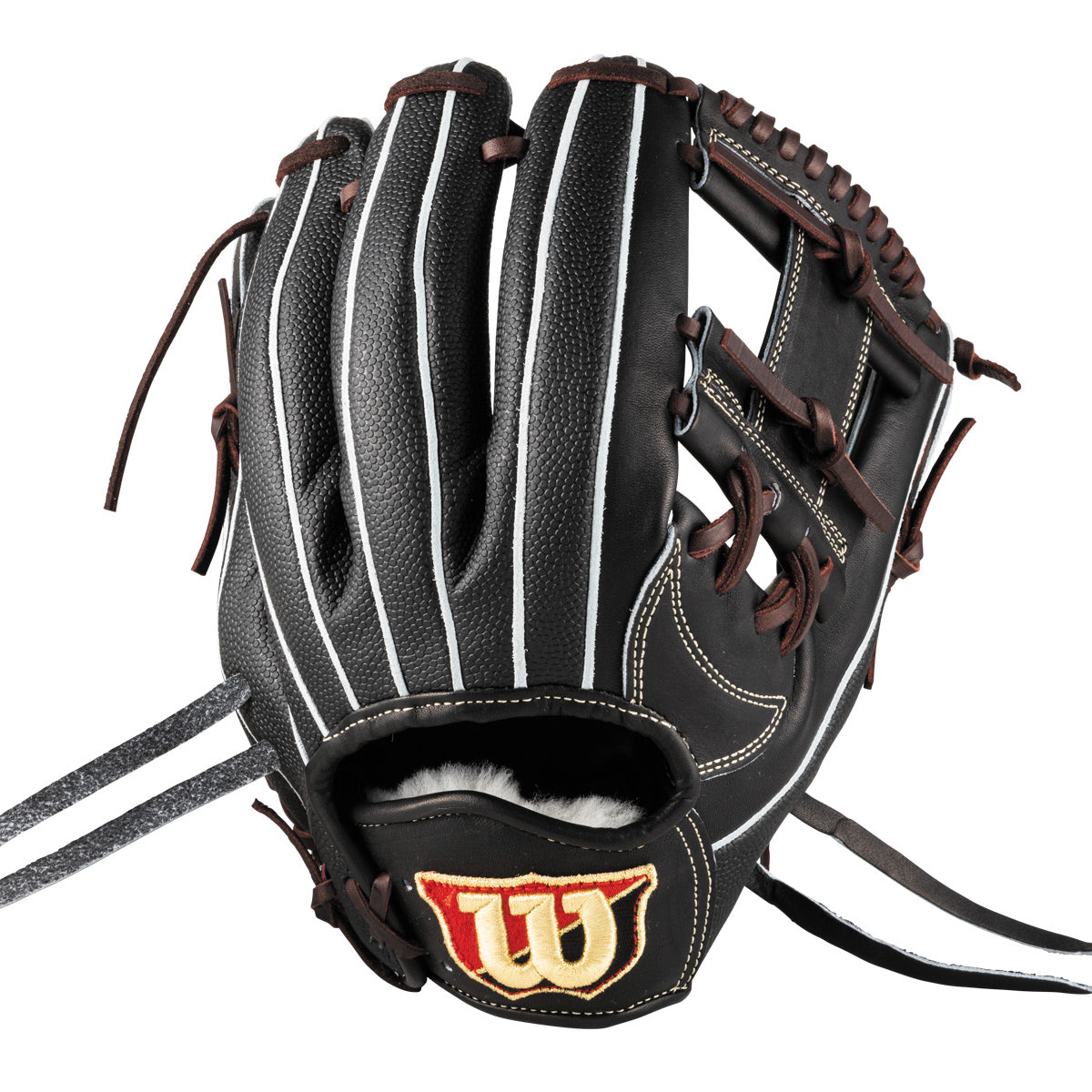 硬式用 Wilson Staff DUAL 内野手用 1723型 - ブラックSS