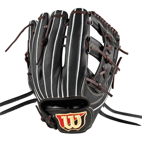 硬式用 Wilson Staff DUAL 内野/ユーティリ 1795型 - ブラックSS by