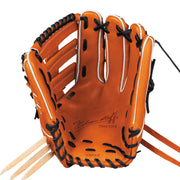 硬式用 Wilson Staff DUAL 外野手用 D8S型 - Tオレンジ