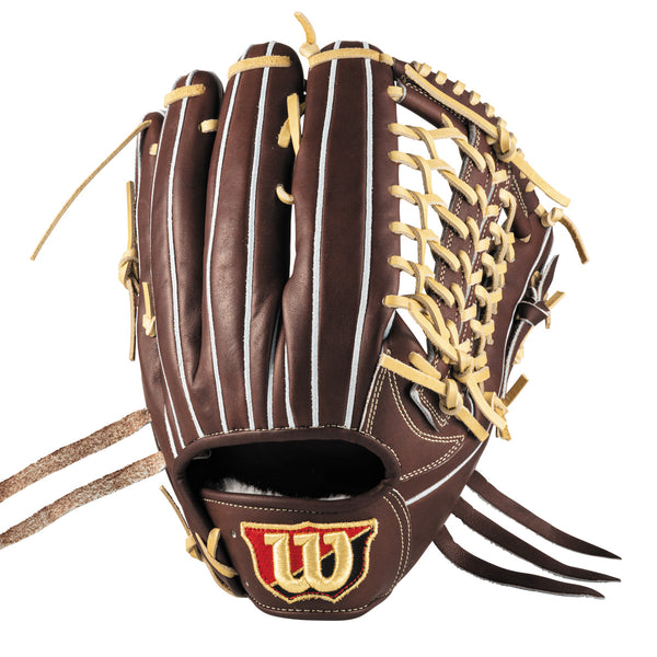 硬式用 Wilson Staff DUAL 内野手用 87型 - Tオレンジ by Wilson Japan