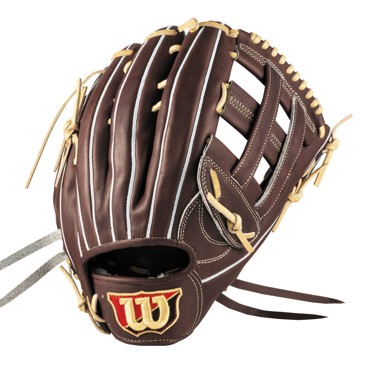 硬式用 Wilson Staff DUAL 外野手用 50型 - Tオレンジ by Wilson Japan