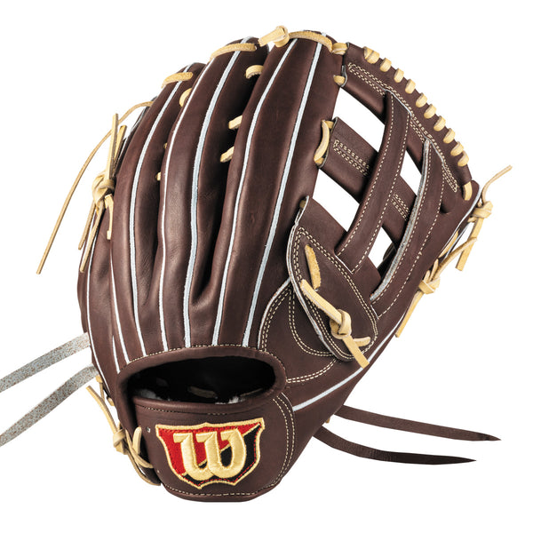 Wilson 硬式グローブ DUAL STAFF 硬式用 Wilson Staff DUAL 外野手用 50型 - Dブラウン by Wilson Japan