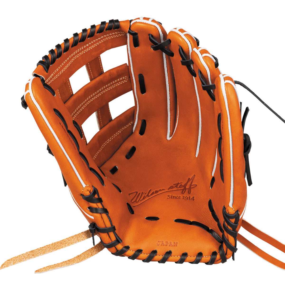硬式用 Wilson Staff DUAL 外野手用 99型 - Tオレンジ by Wilson Japan