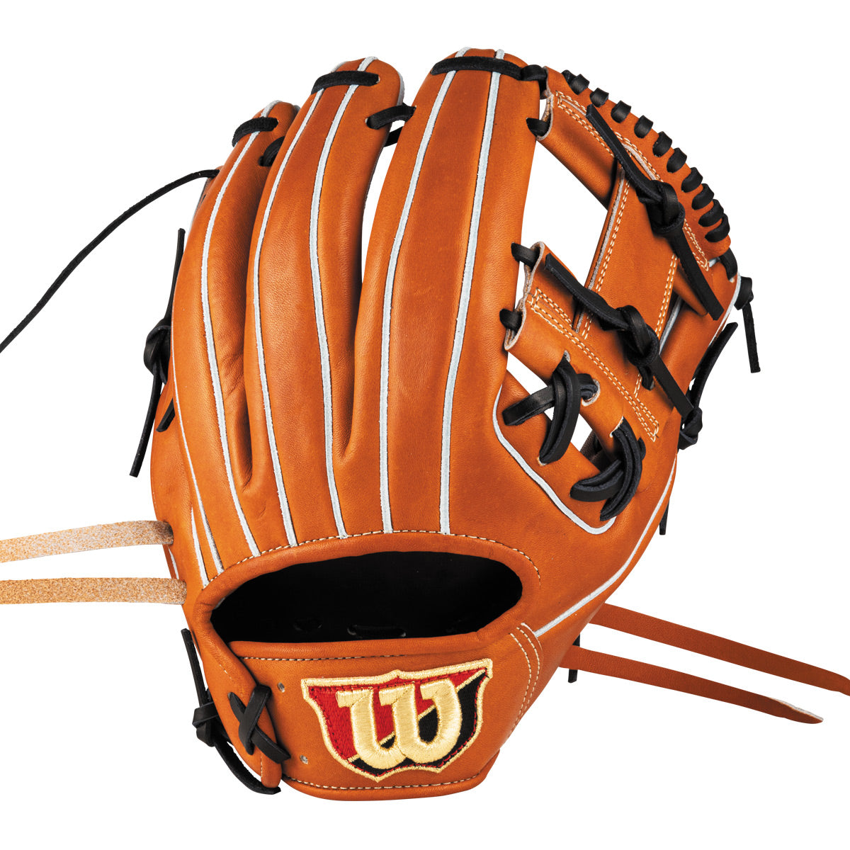 軟式用 Wilson Staff DUAL 内野手用 86型 - Tオレンジ by Wilson Japan