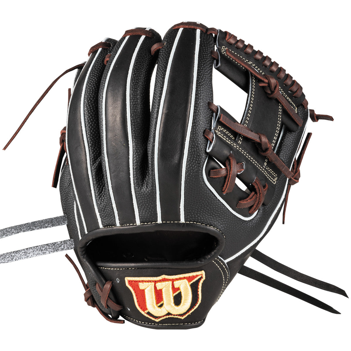 軟式用 Wilson Staff DUAL 内野手用 86型  -  ブラックSS