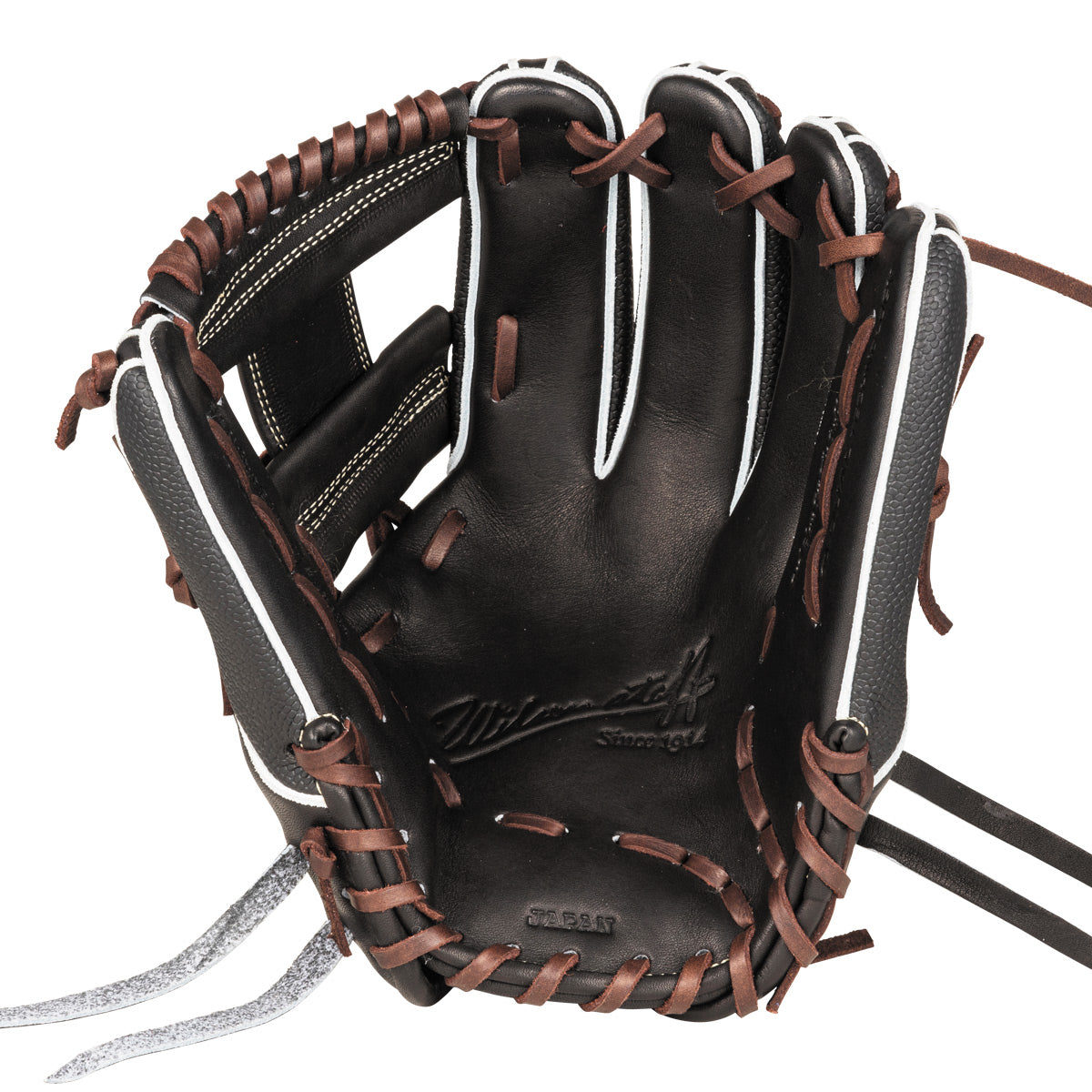 軟式用 Wilson Staff DUAL 内野手用 1723型  -  ブラックSS