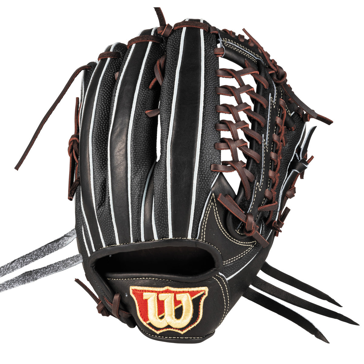 軟式用 Wilson Staff DUAL 外野手用 D8S型  -  ブラックSS