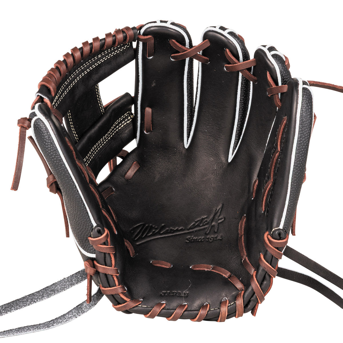 硬式用 Wilson Staff DUAL 内野手用 86PF型 - ブラックSS by Wilson