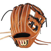 軟式用 Wilson Staff DUAL 内野手用 86PF型 - Tオレンジ by Wilson