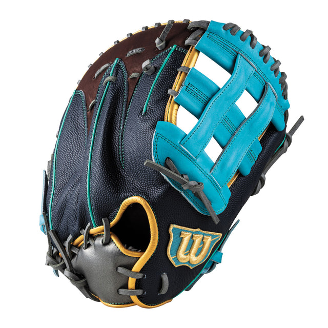 Wilson 軟式グローブ wannabe hero 一般用 Wannabe Hero 一塁手用 36 - Dブラウン×ネイビーSS by Wilson