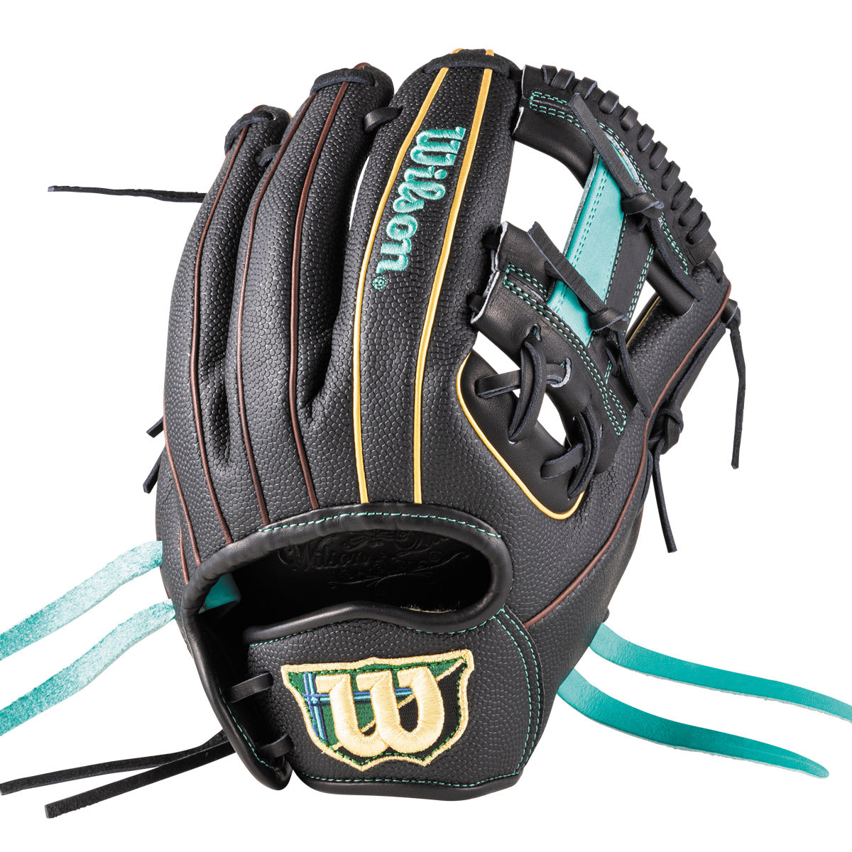 女子ソフトボール用 Wilson Queen DUAL 内野手用 86P - Dブラウン