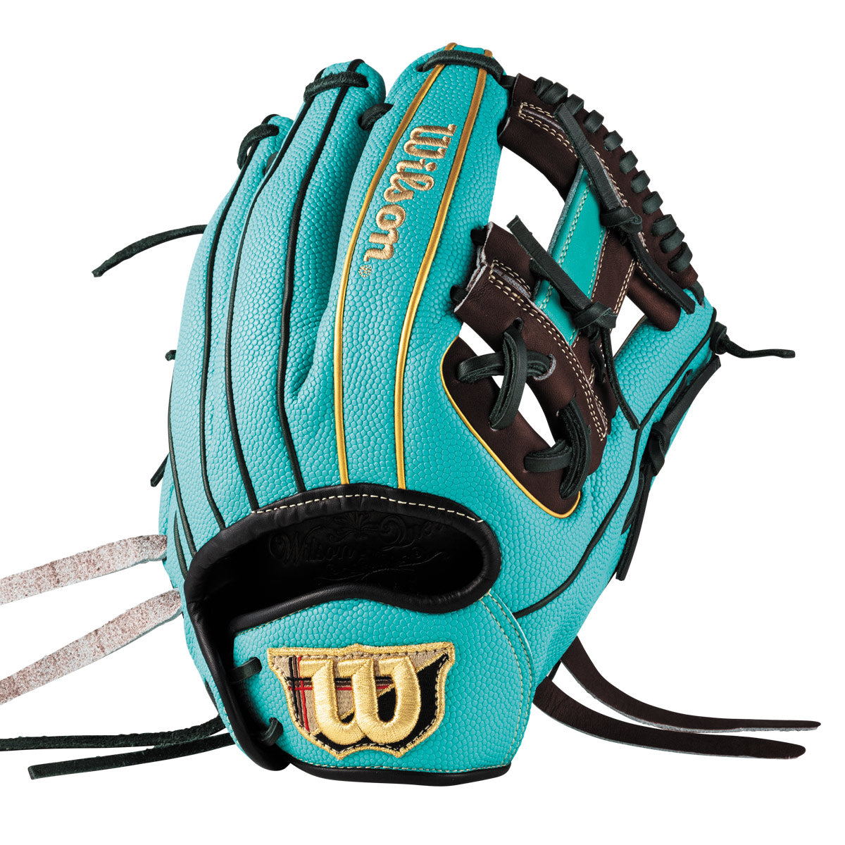 女子ソフトボール用 Wilson Queen DUAL 内野手用 86P - Dブラウン