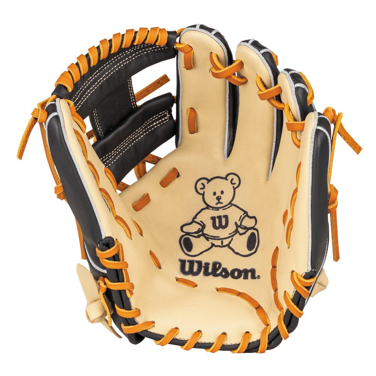 Wilson Bear グローブ ソフトボール用 Wilson Bear DUAL S - ブロンド×ブラック by Wilson