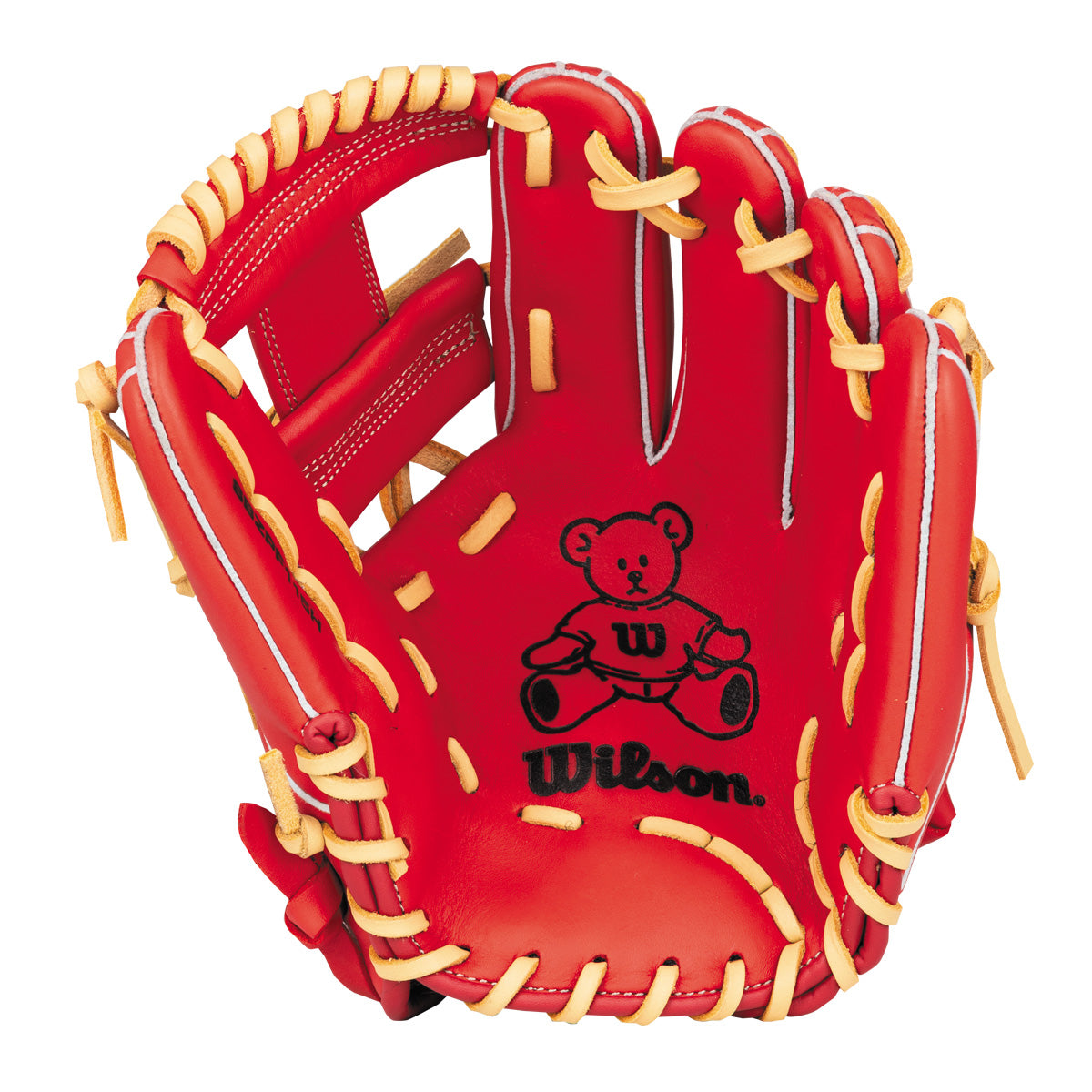 ソフトボール用 Wilson Bear DUAL M - レッド by Wilson Japan