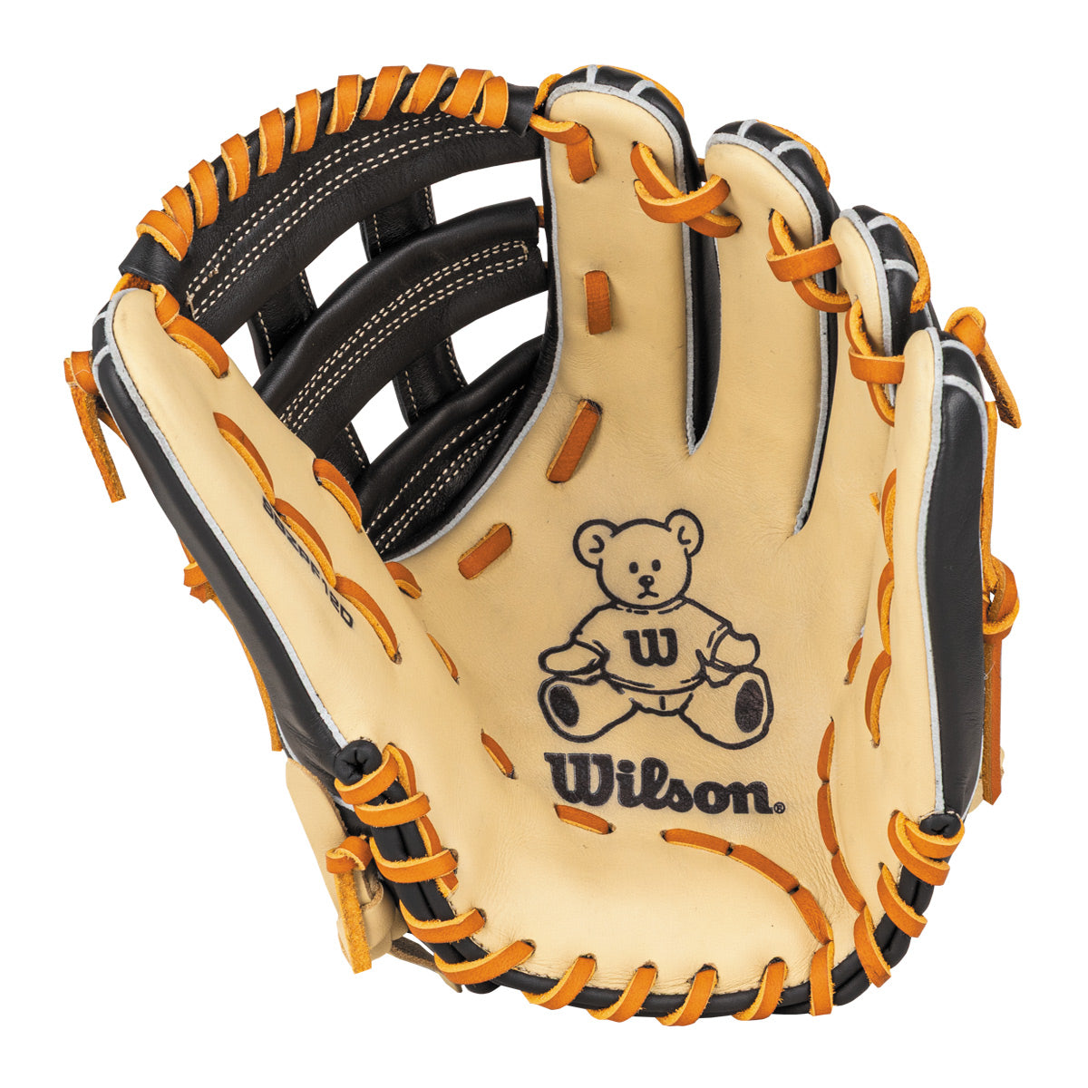 ソフトボール用 Wilson Bear DUAL L - ブロンド×ブラック by Wilson