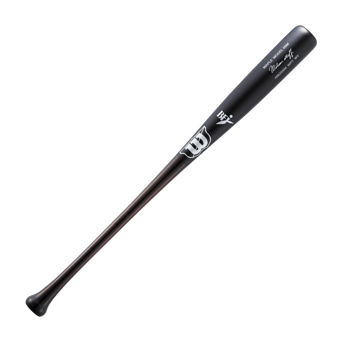 Wilson Staff メープル HWZ06M 硬式用木製 (06T型) - ブラック×ダークブラウン