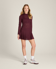 オールデイ モックネック  レース - レッド