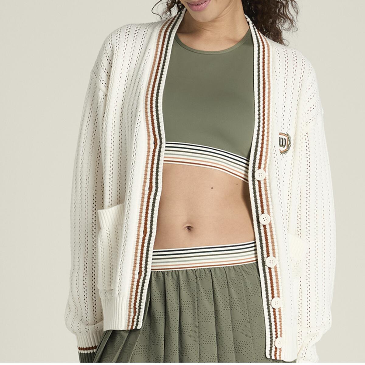 WHITE JAM SHIROSE カーディガン 限定(1) ウィルシャーカーディガン by Wilson Japan Sportswear online