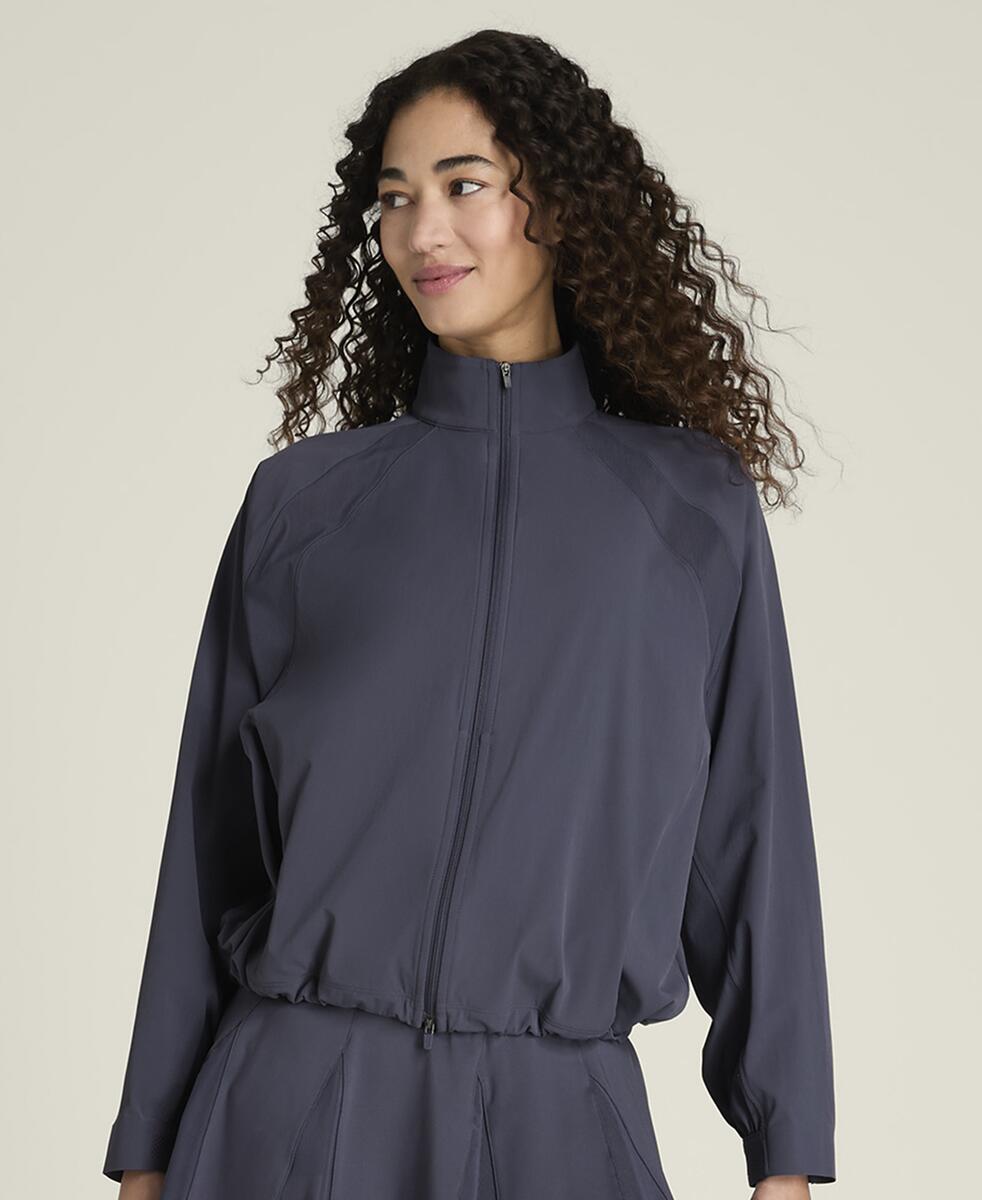 デイリートラックジャケット  - グレー