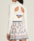 パワープレイドレス - プリントホワイト