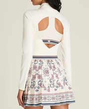 パワープレイドレス - プリントホワイト