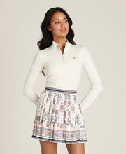 パワープレイドレス - プリントホワイト