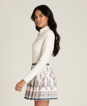 パワープレイドレス - プリントホワイト