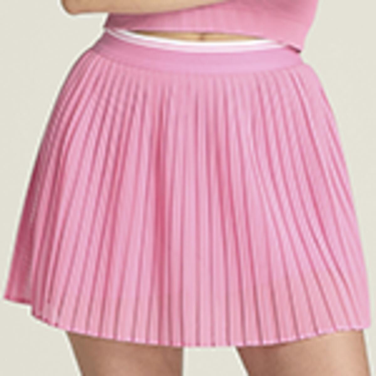 リミテッドレス プリーツド メッシュ スコート