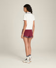 Crop Classic Polo White