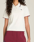 Crop Classic Polo White