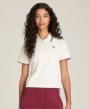 Crop Classic Polo White