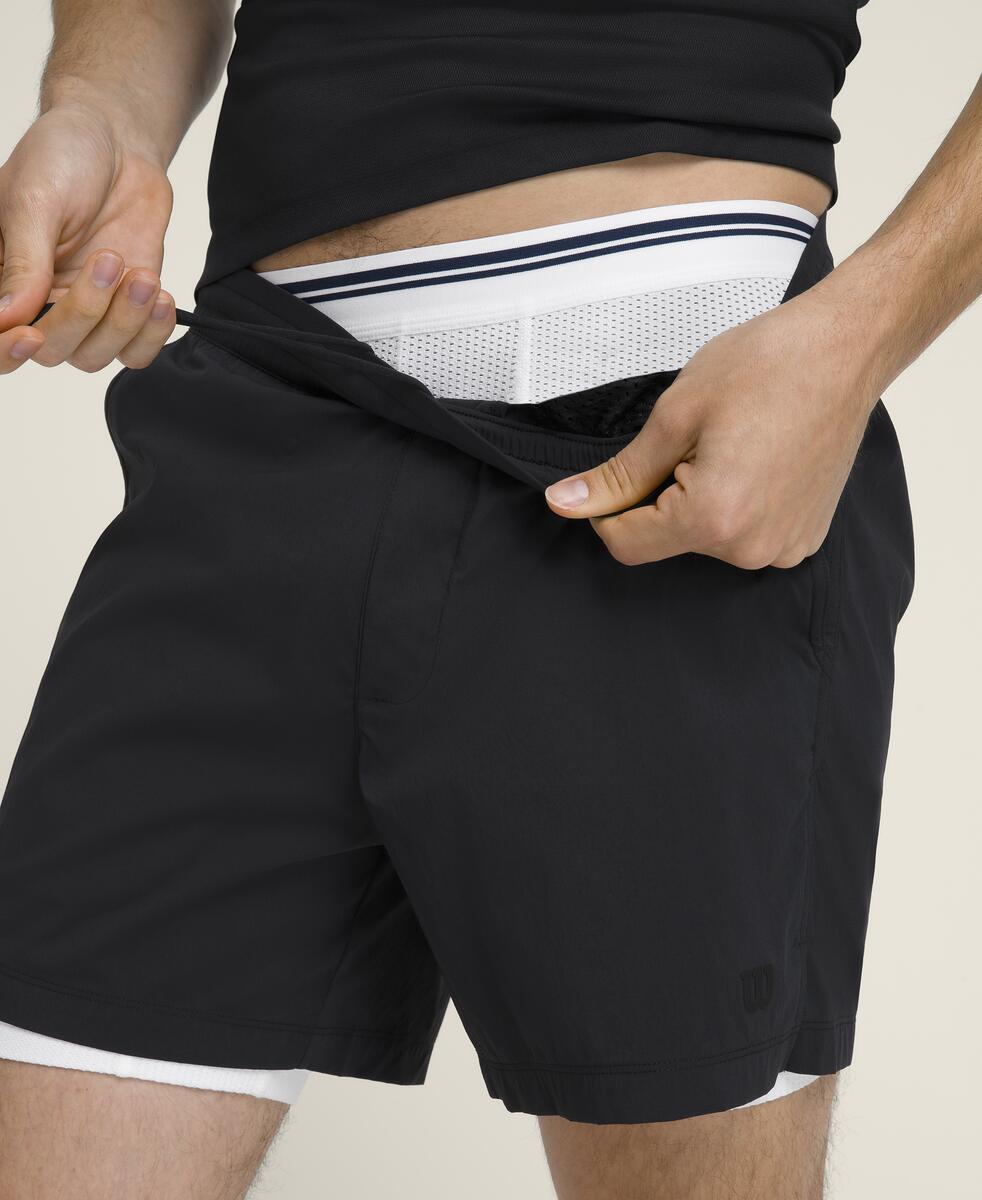 テニスボレー ショートパンツ 6インチ by Wilson Japan Sportswear