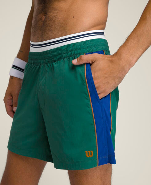 トーナメントプロ ショートパンツ 7インチ - クラブグリーン by Wilson