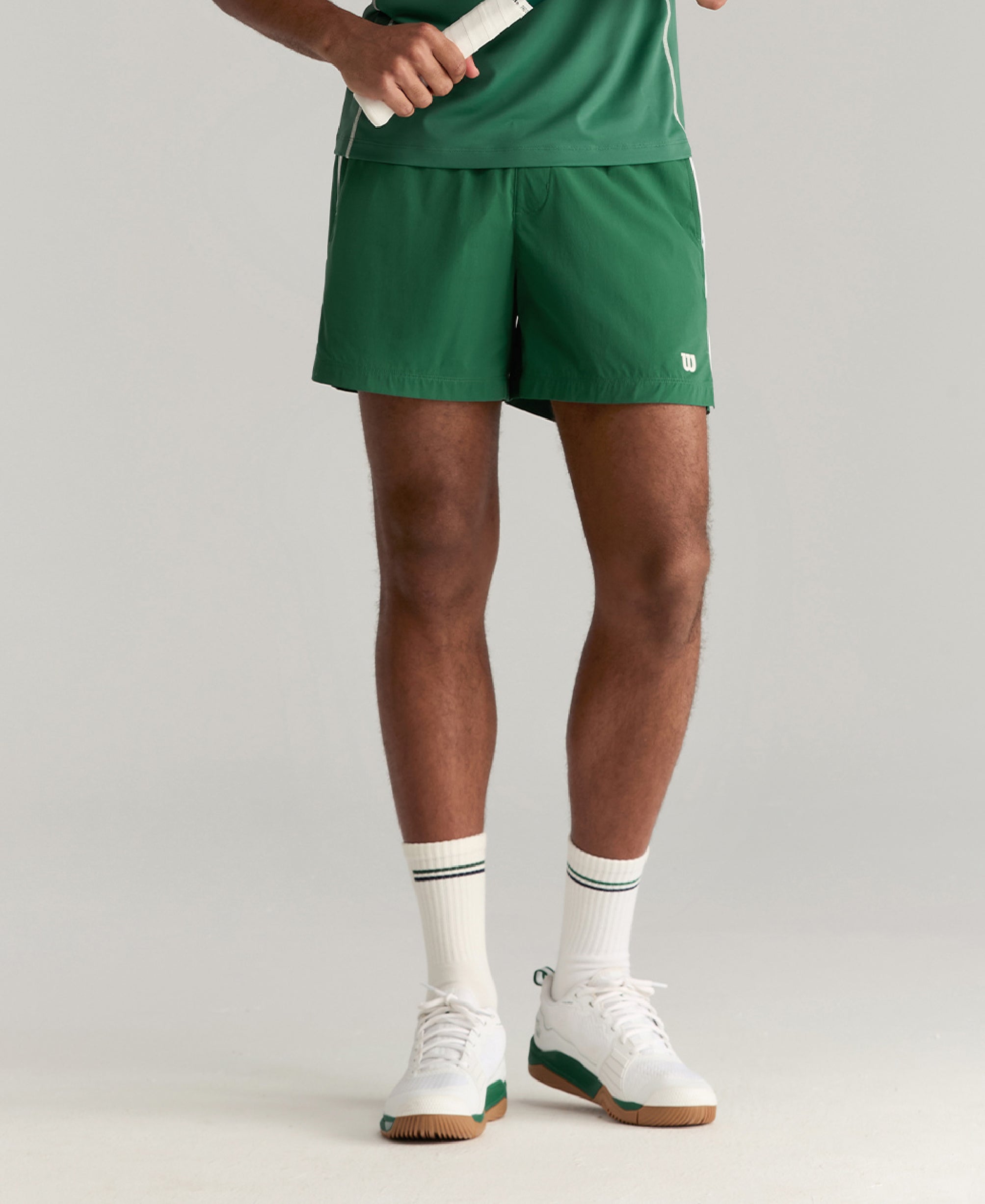 theunionオリーブグリーン ショートパンツ サイドポケット付き サイドラインショートパンツ - SPY KIDS COMPANY