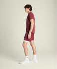 Tennis Volley Short 6in Cranberry