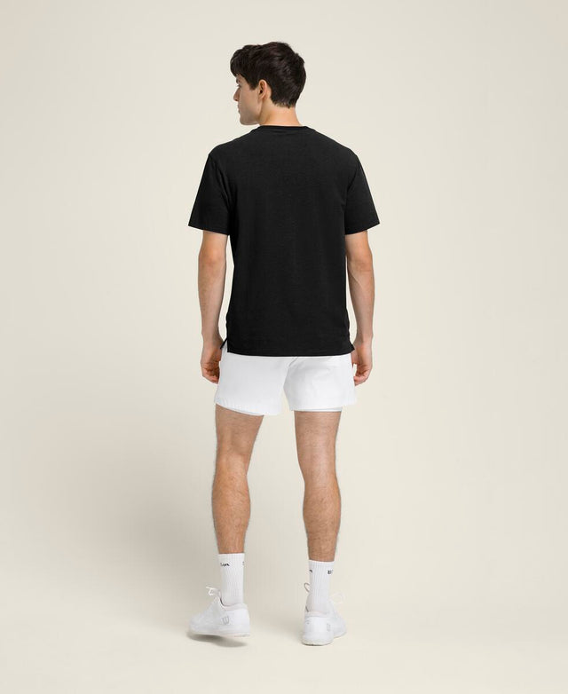 イージーストリート Tシャツ - ブラック／ホワイト