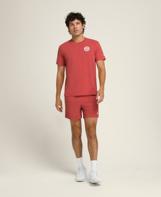 イージーストリートＴシャツ - ウォッシュドレッド